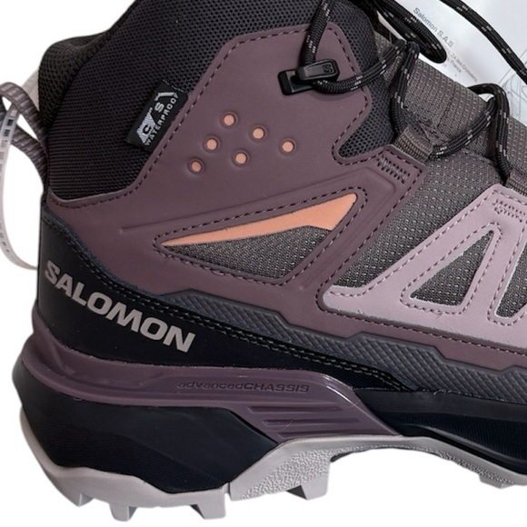 New Salomon Women Ultra 360 Mid GORE-TEX Hiking Boots 7.5 8 Hiking Gorpcore Out - Picture 7 of 13